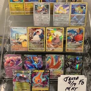 75+ bulk rare Holos, trainer art, reverse holos, alt art, V, EX all $1-25 each